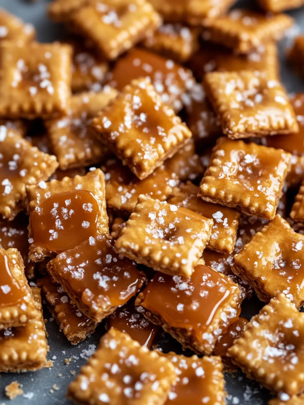 Salted Caramel Cracker Bites That Satisfy Every Craving 4 Salted Caramel Cracker Bites