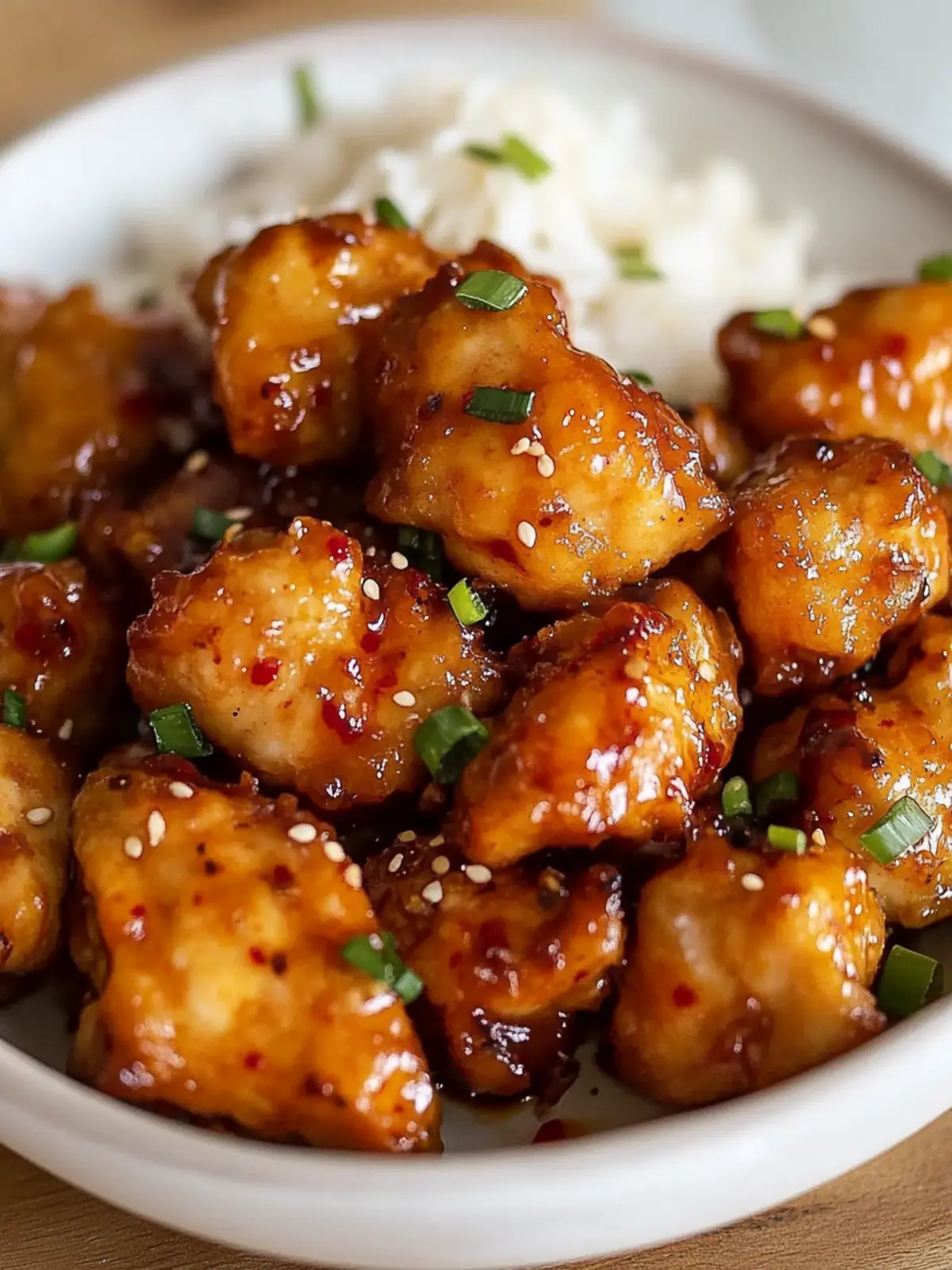 Crispy Sweet Chili Chicken Bites in 20 minutes