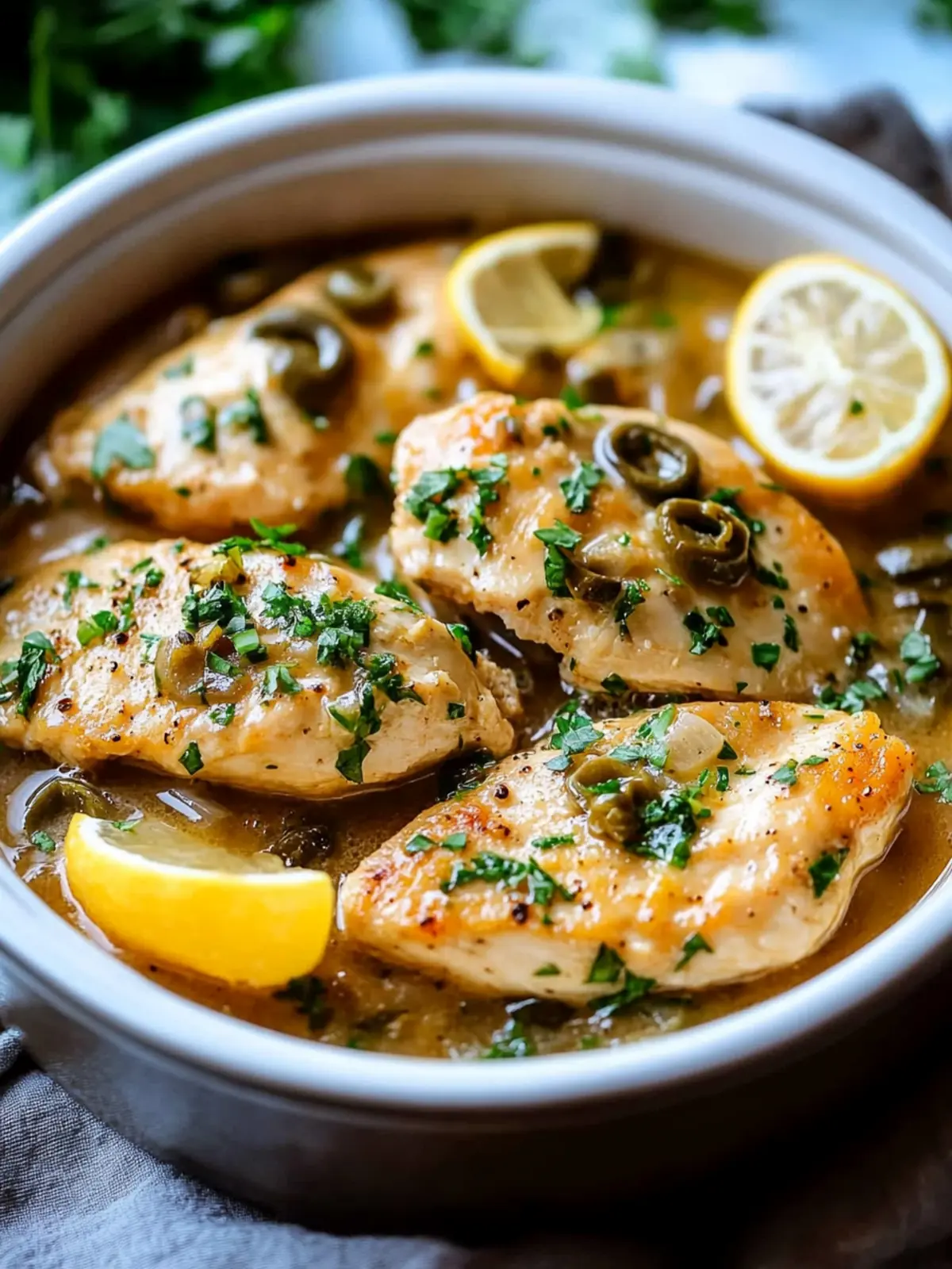 Effortless Crockpot Chicken Piccata for Busy Weeknights 3 Crockpot Chicken Piccata