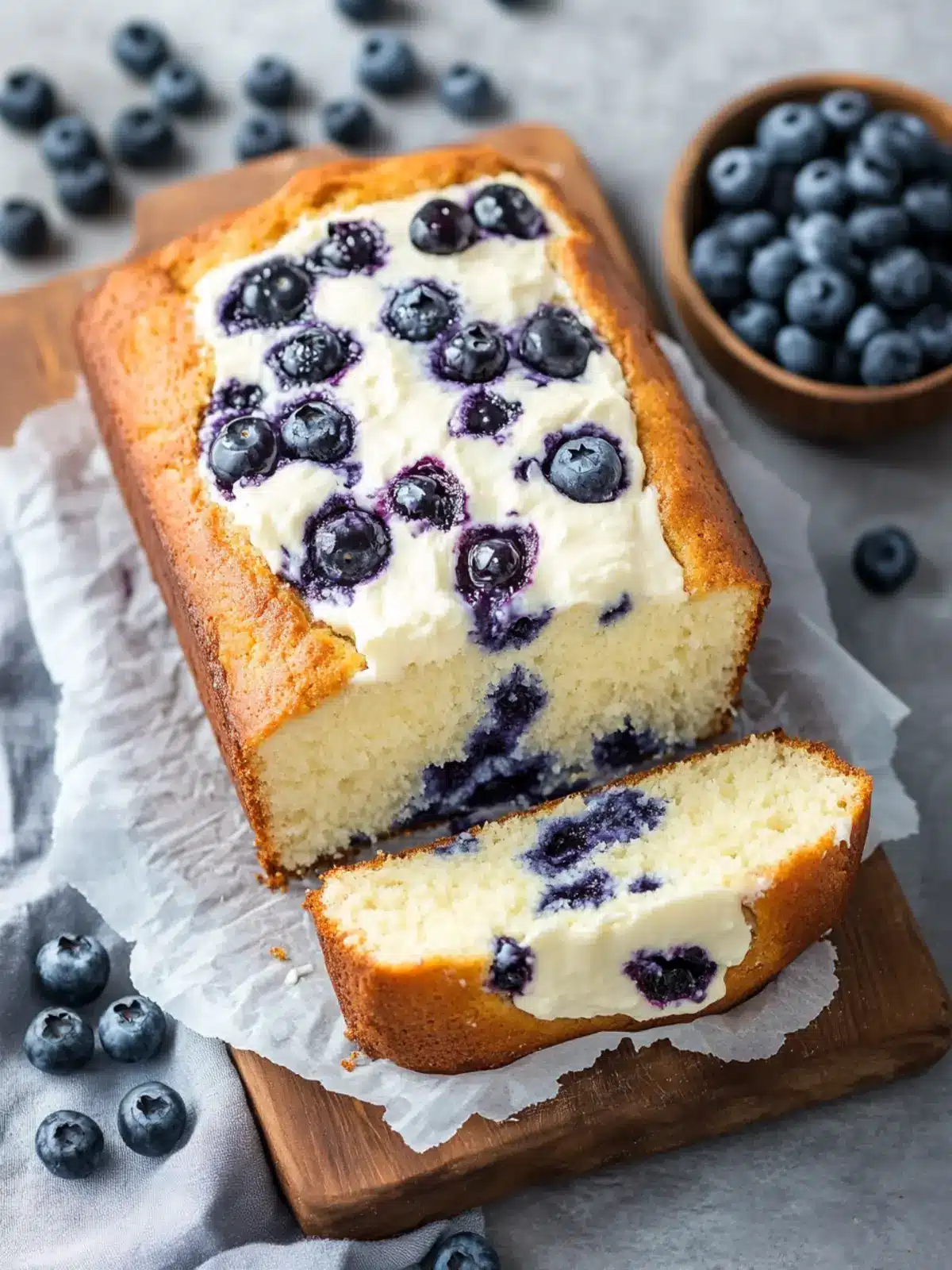 Blueberry Cream Cheese Bread: Indulge in Sweet Comfort 2 Blueberry Cream Cheese Bread