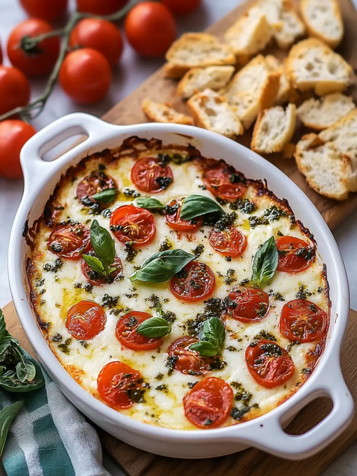 Easy Caprese Dip