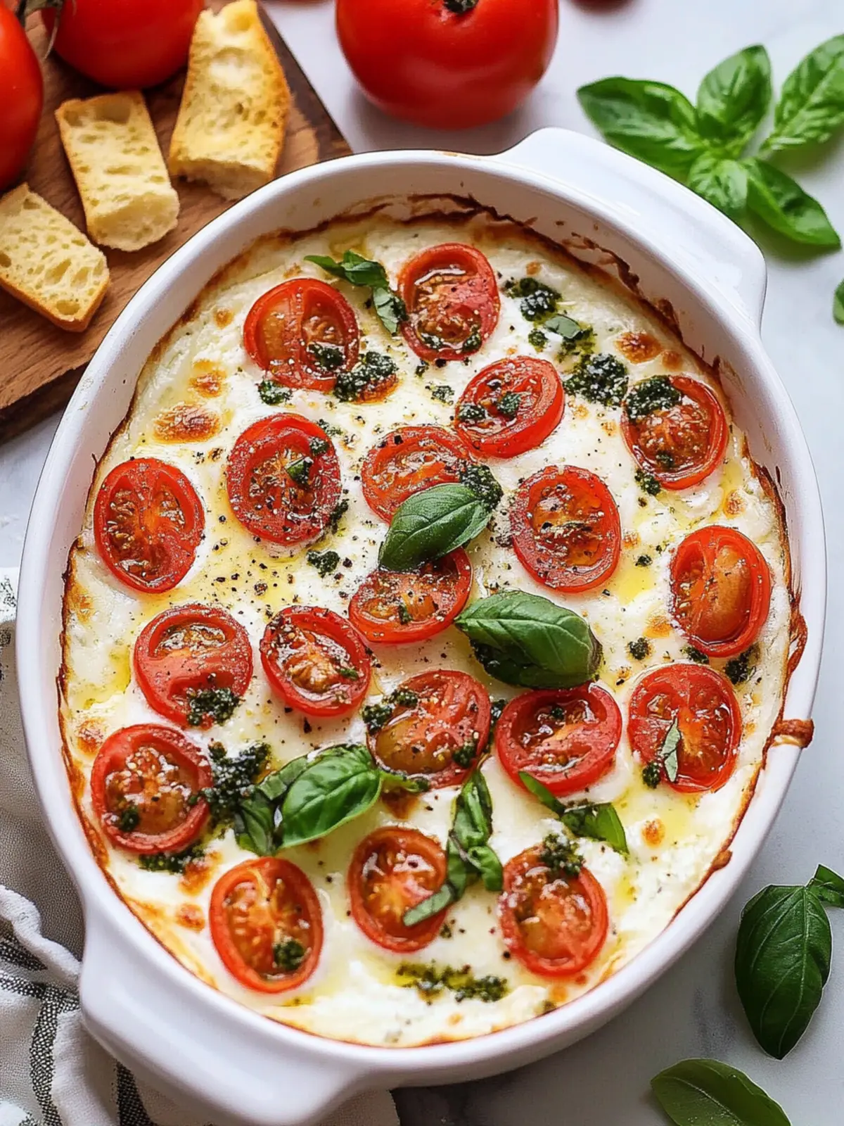 Easy Caprese Dip