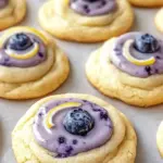 Soft Lemon Blueberry Cookies That Melt in Your Mouth
