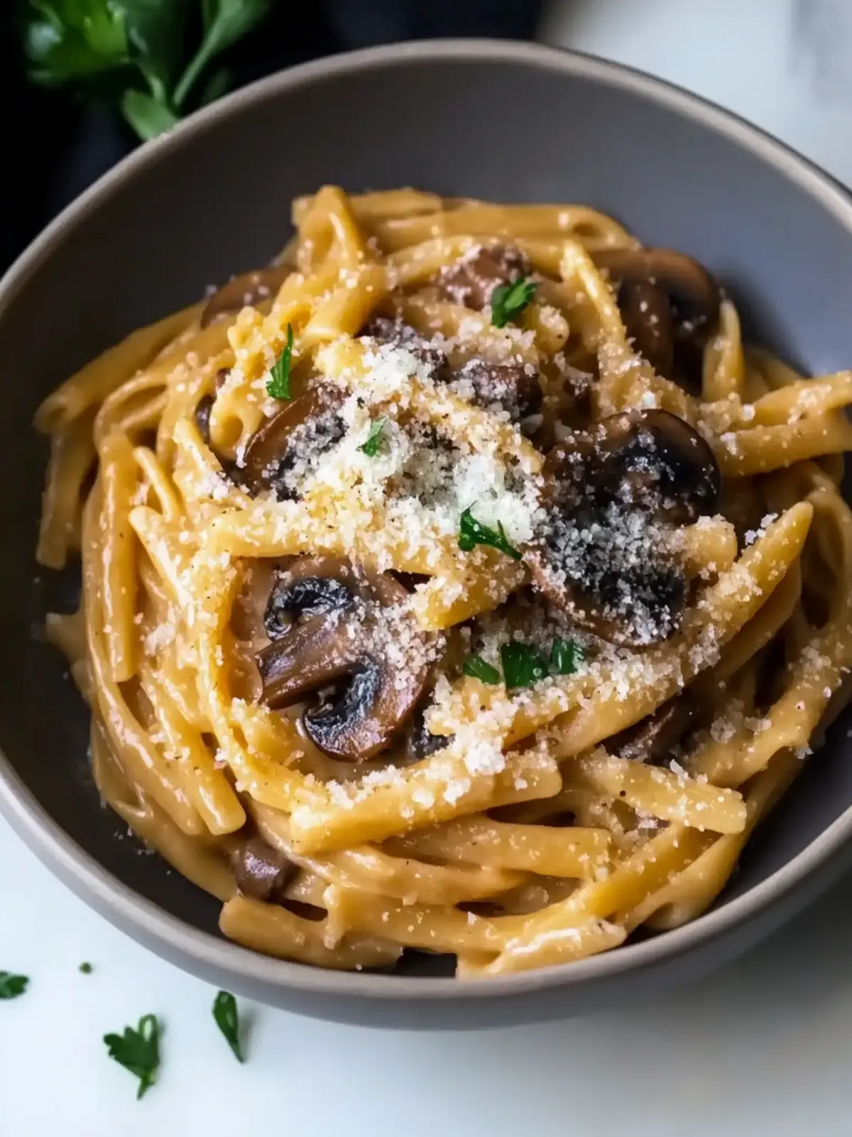 Creamy Balsamic Mushroom Pasta for Cozy Nights In 4 Creamy Balsamic Mushroom Pasta