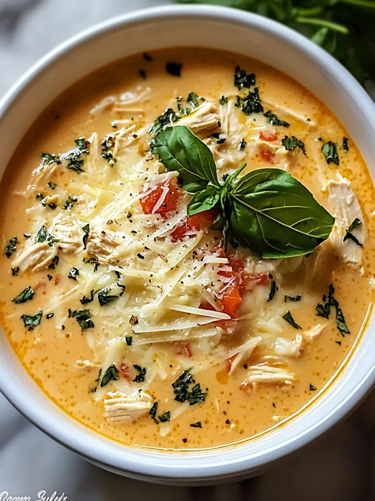 Crock Pot Creamy Chicken Parmesan Soup for Cozy Nights 3 Crock Pot Creamy Chicken Parmesan Soup