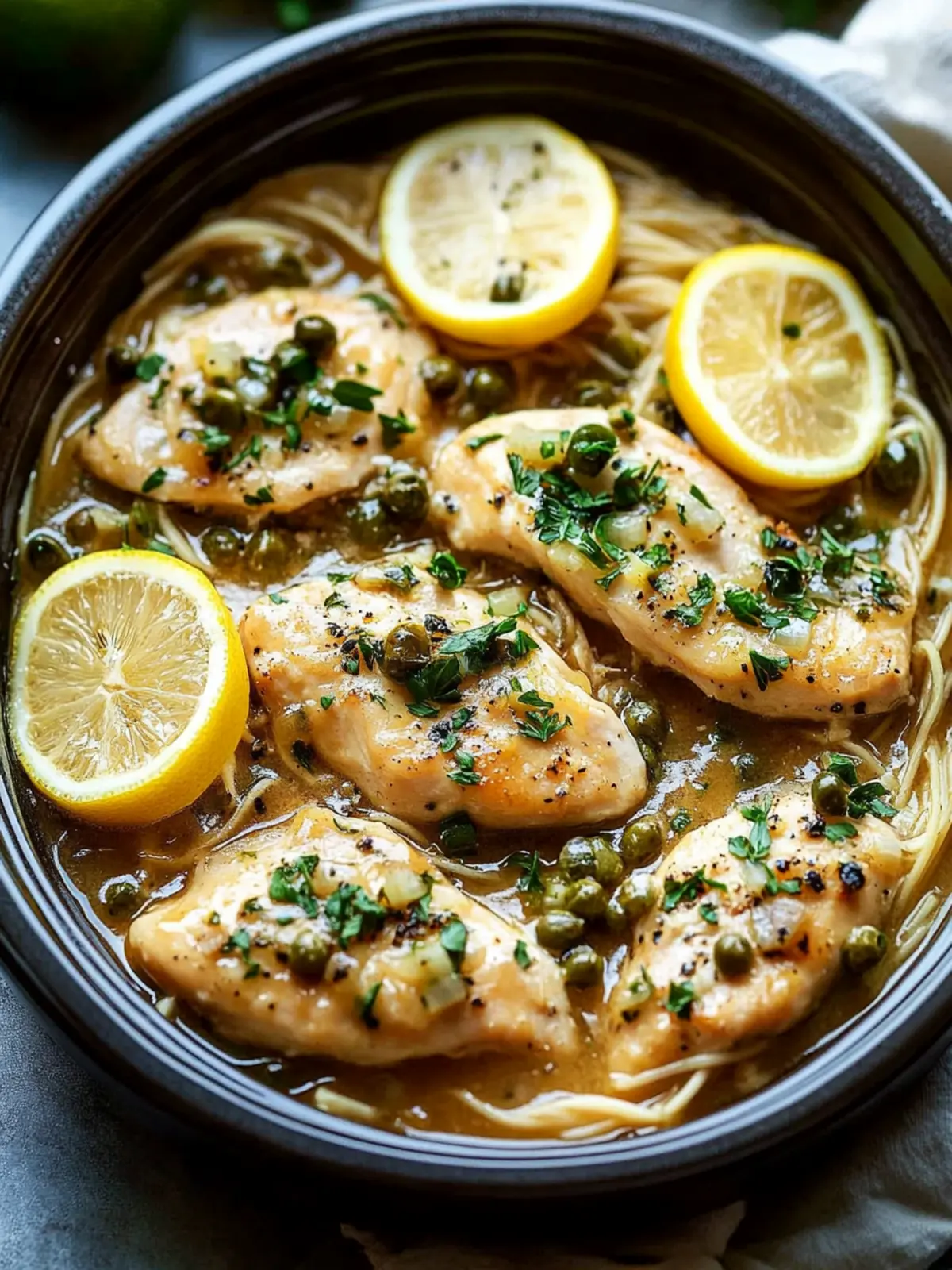 Effortless Crockpot Chicken Piccata for Busy Weeknights 2 Crockpot Chicken Piccata