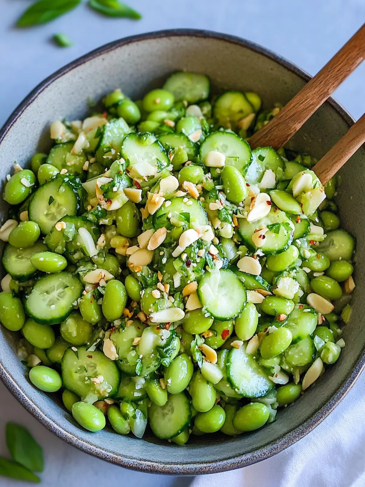 Cucumber Edamame Salad