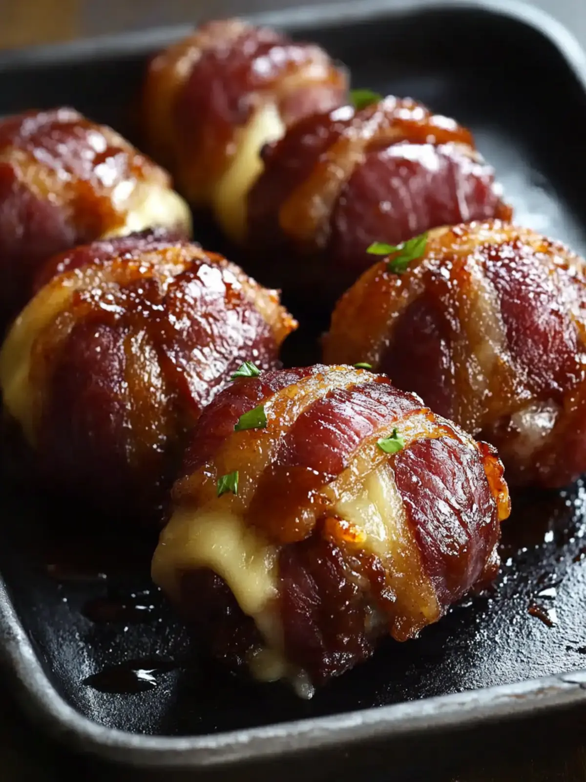 Cheddar-Stuffed BBQ Bacon Bombs: Ultimate Flavor Explosion 2 Cheddar-Stuffed BBQ Bacon Bombs