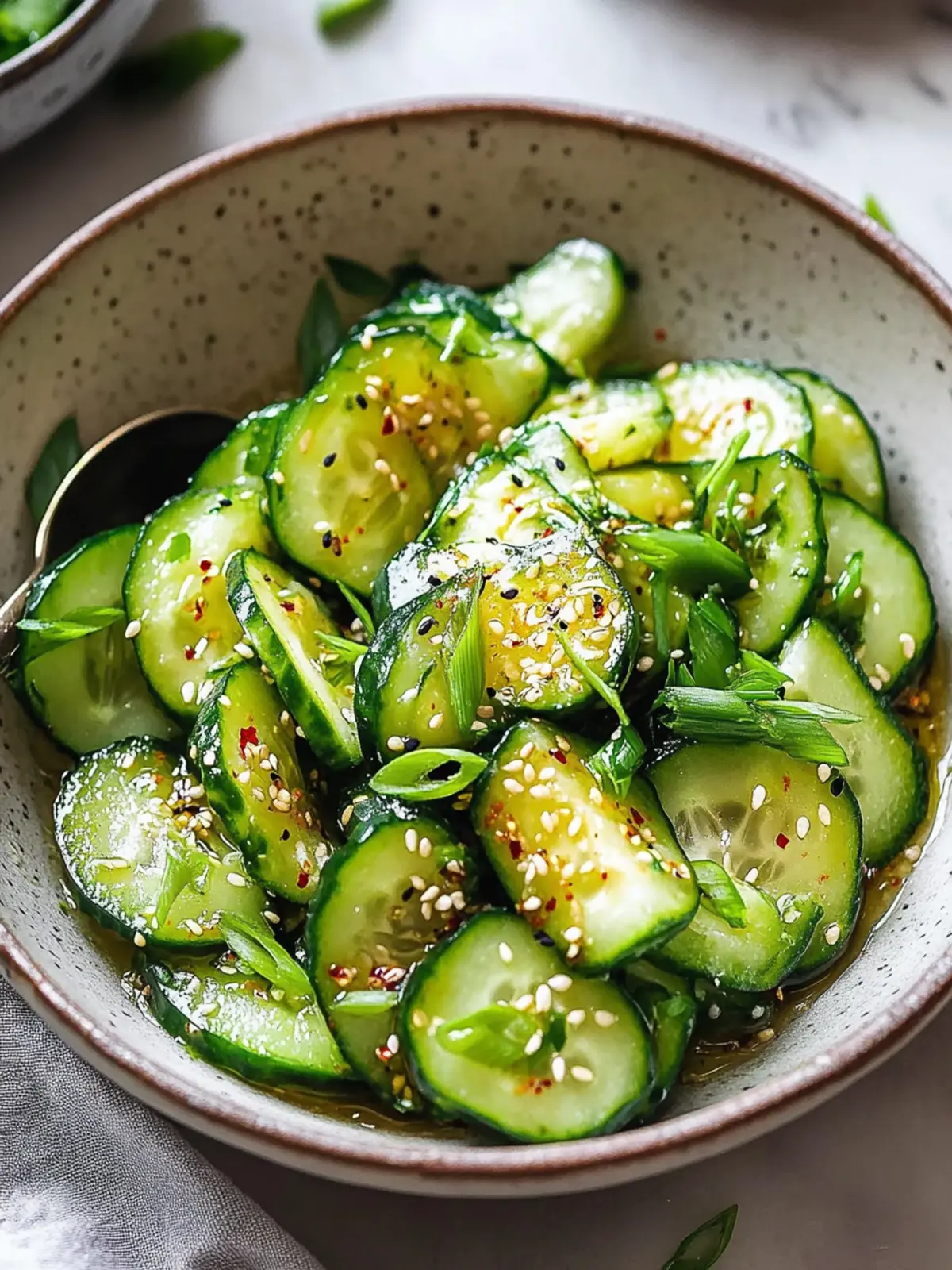 Smashed Cucumber Salad with Miso Dressing – Crunchy & Refreshing 3 Smashed Cucumber Salad with Miso Dressing
