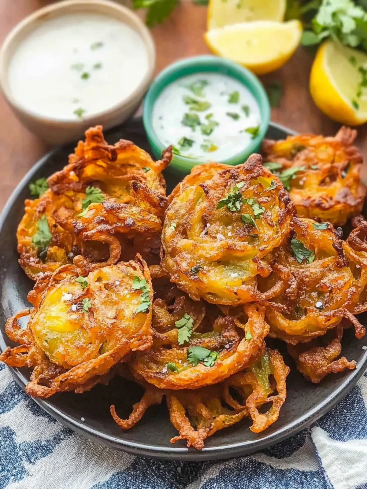 Onion Bhajis (Kanda Bhaji Recipe)