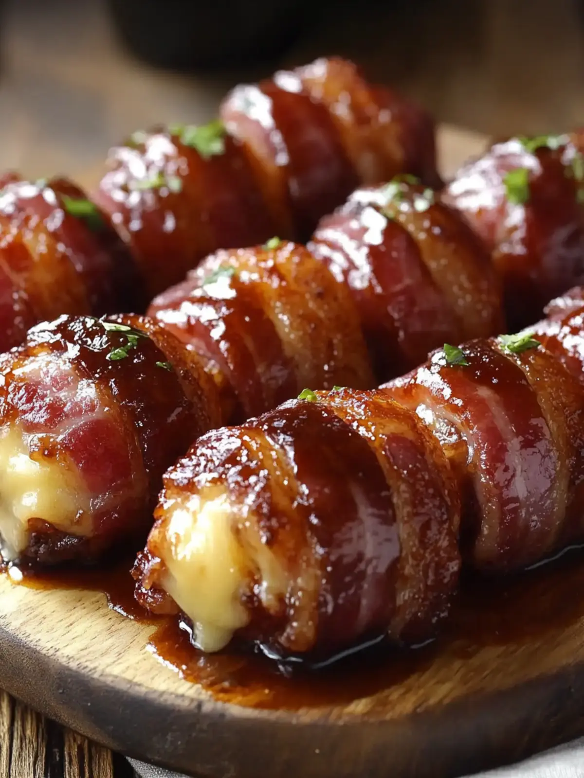 Cheddar-Stuffed BBQ Bacon Bombs: Ultimate Flavor Explosion 5 Cheddar-Stuffed BBQ Bacon Bombs