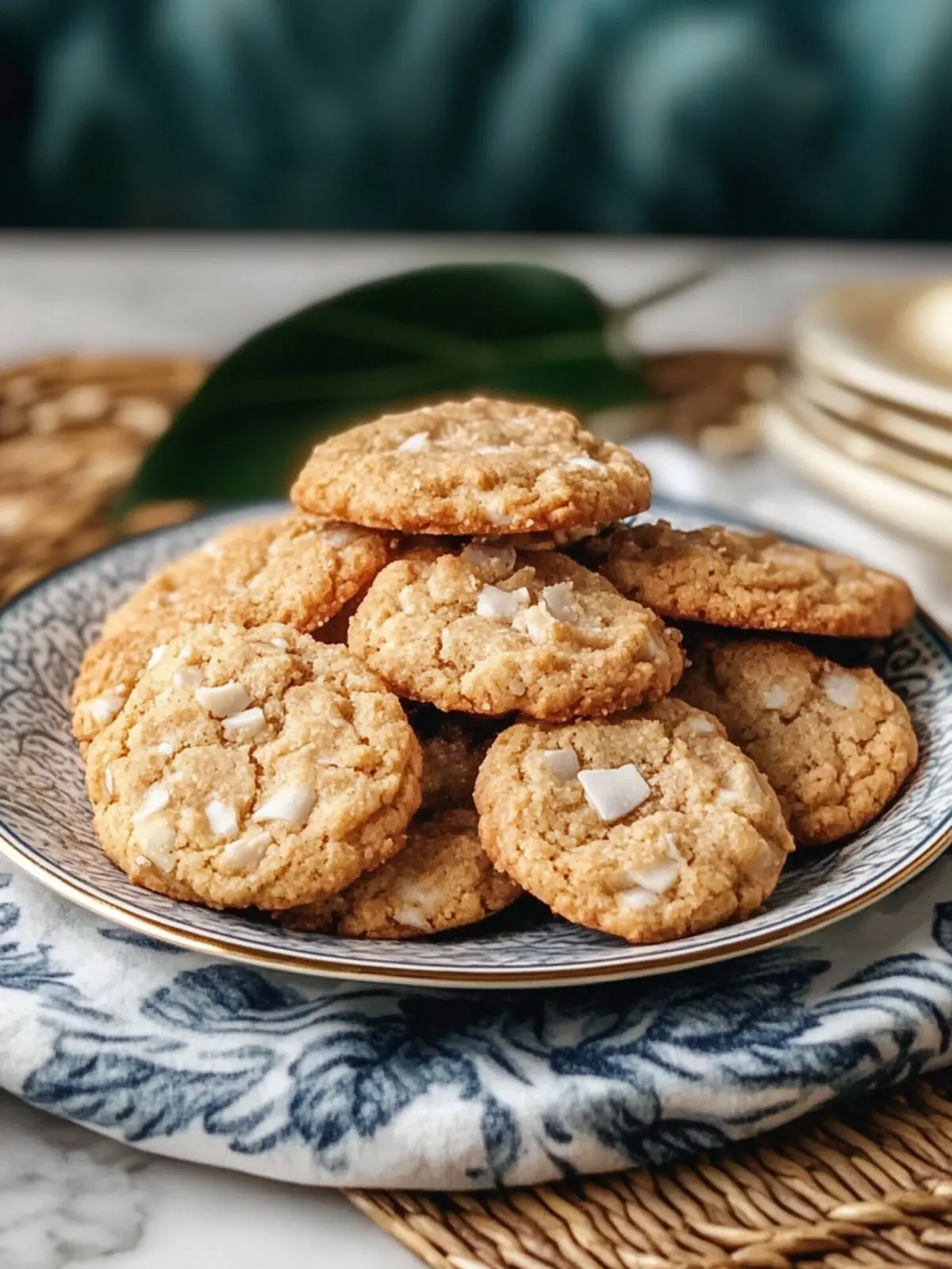 Chewy Coconut Cookies
