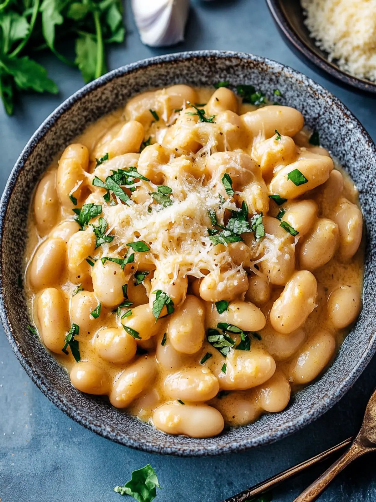Creamy Garlic Parmesan Butter Beans in Just 20 Minutes 2 Garlic Parmesan Butter Beans