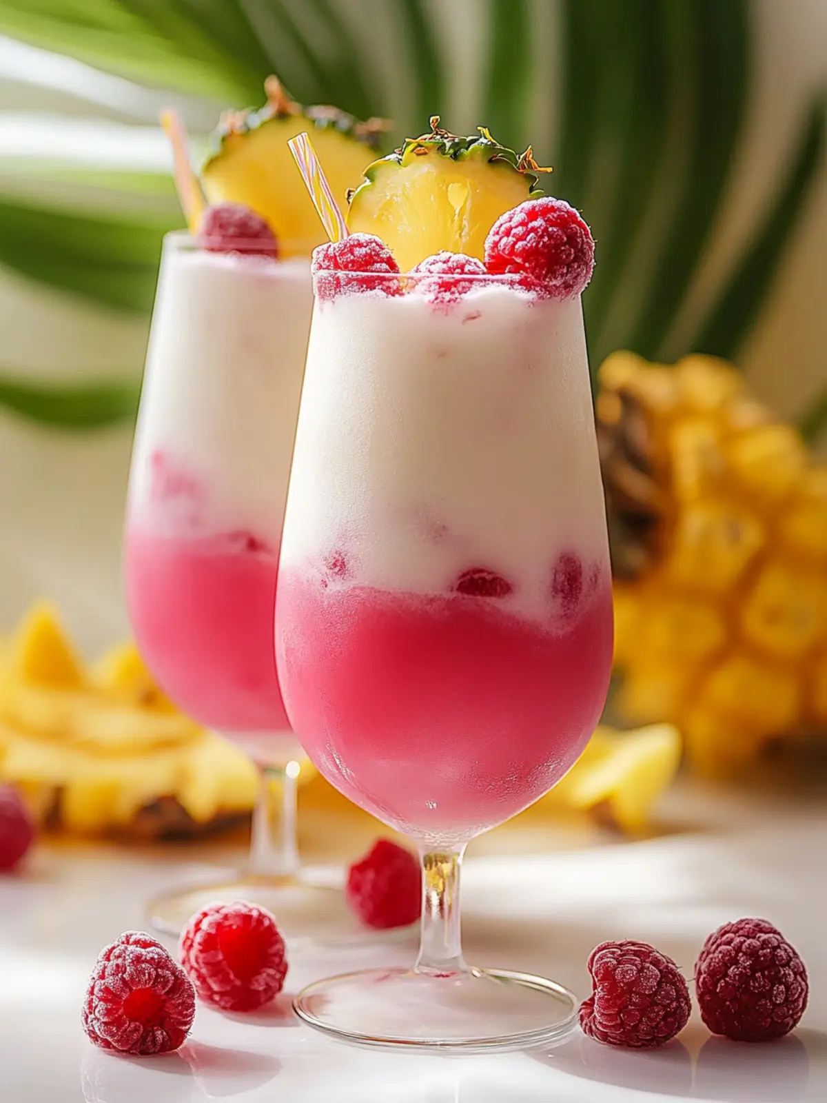 Raspberry Colada Twist