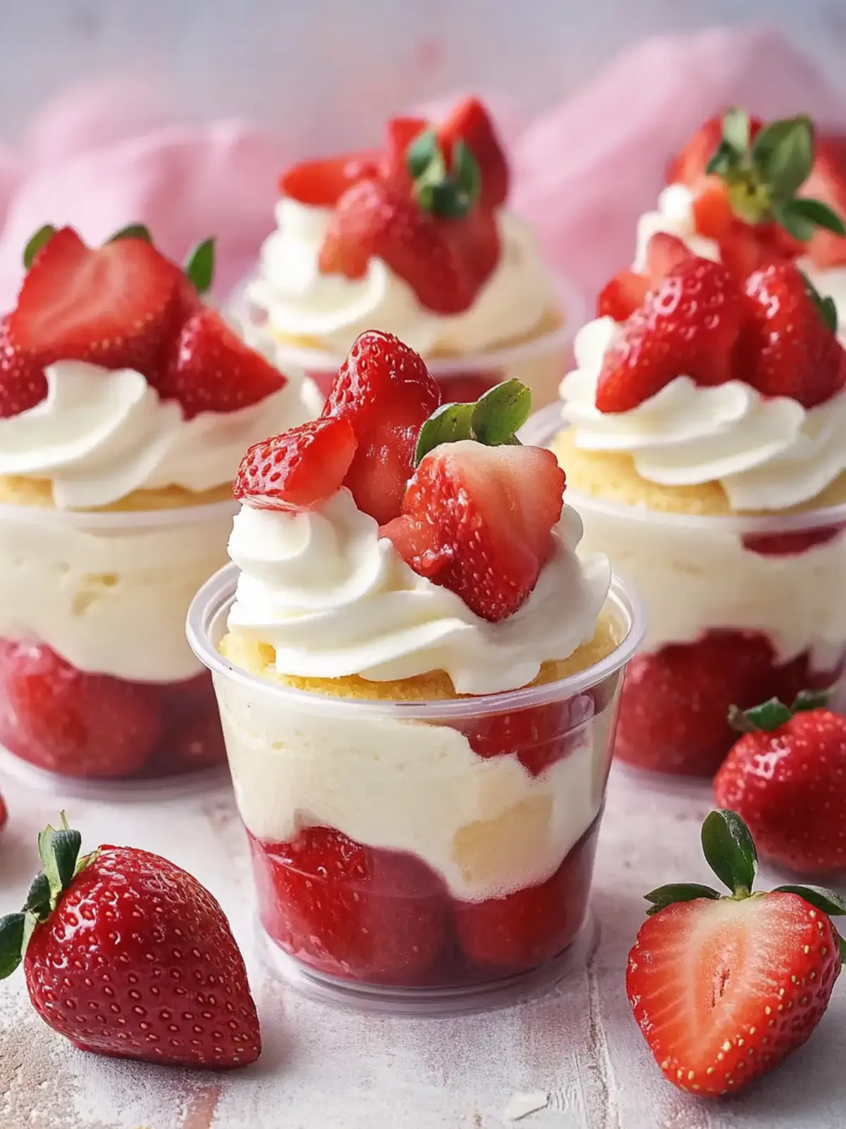 Indulgent Strawberry Shortcake Dessert Cups You’ll Adore 3 Indulgent Strawberry Shortcake Dessert Cups: A Sweet Delight