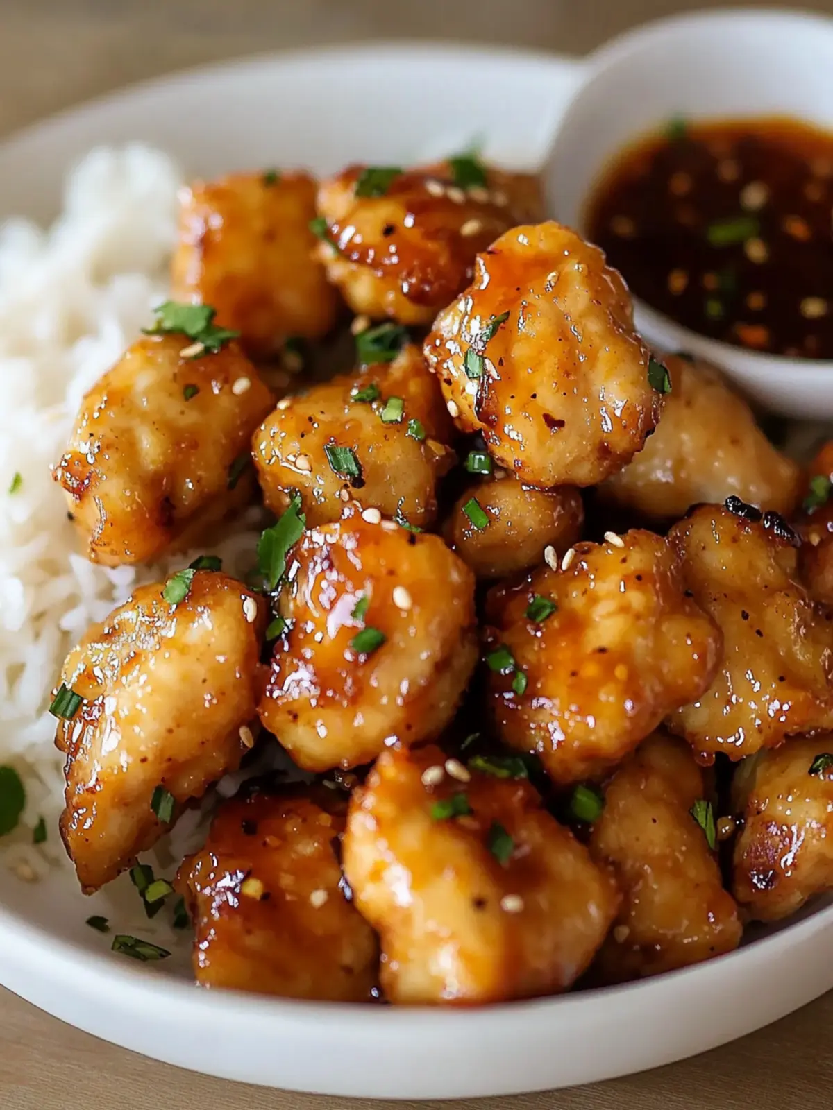 Crispy Sweet Chili Chicken Bites in 20 minutes