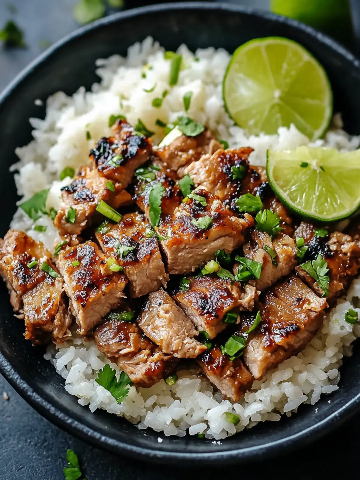 Zesty Ginger Lime Pork with Creamy Coconut Rice for Quick Dinners 3 Zesty Ginger Lime Pork with Creamy Coconut Rice for Easy Dinners