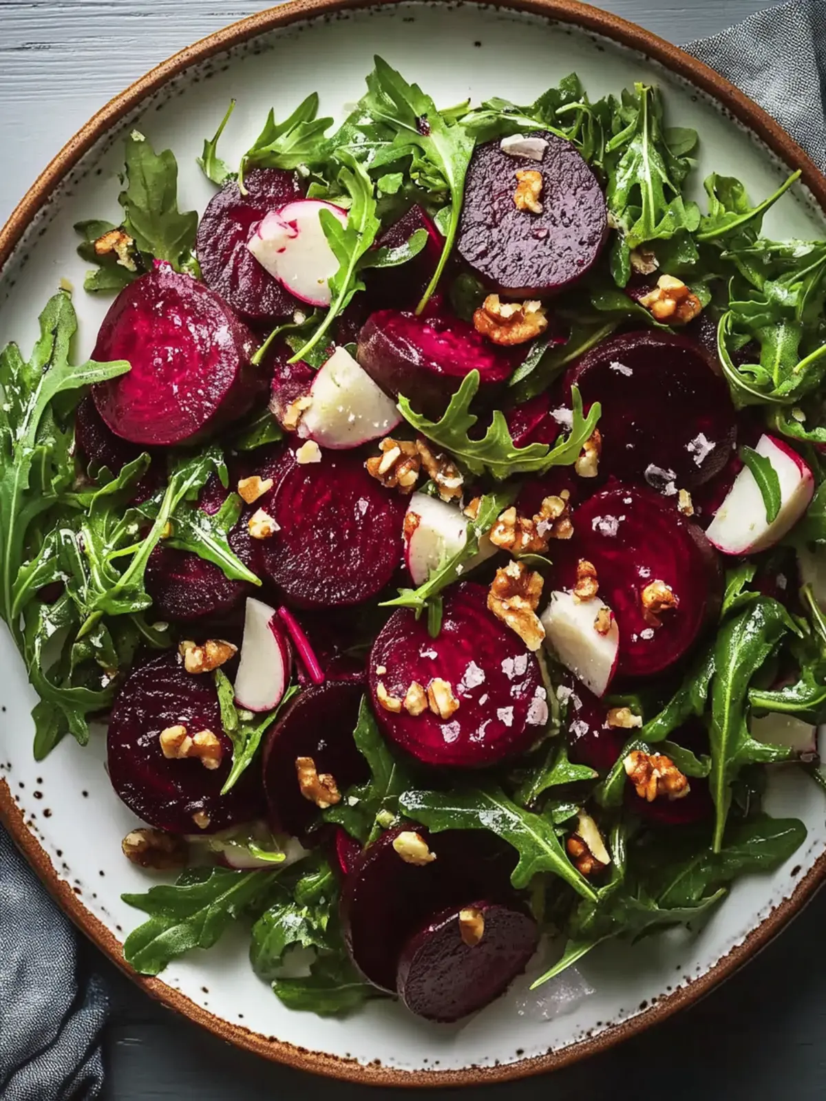Roasted Beet and Arugula Salad Recipe