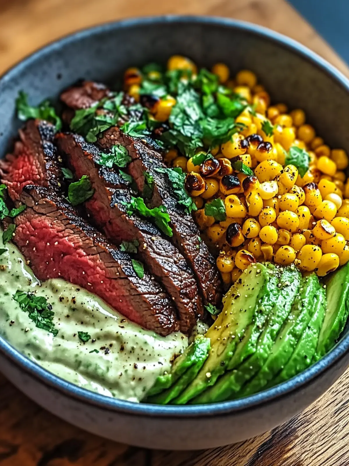 Steak Avocado Roasted Corn Bowl: A Flavor-Packed Delight 4 Steak Avocado Roasted Corn Bowl