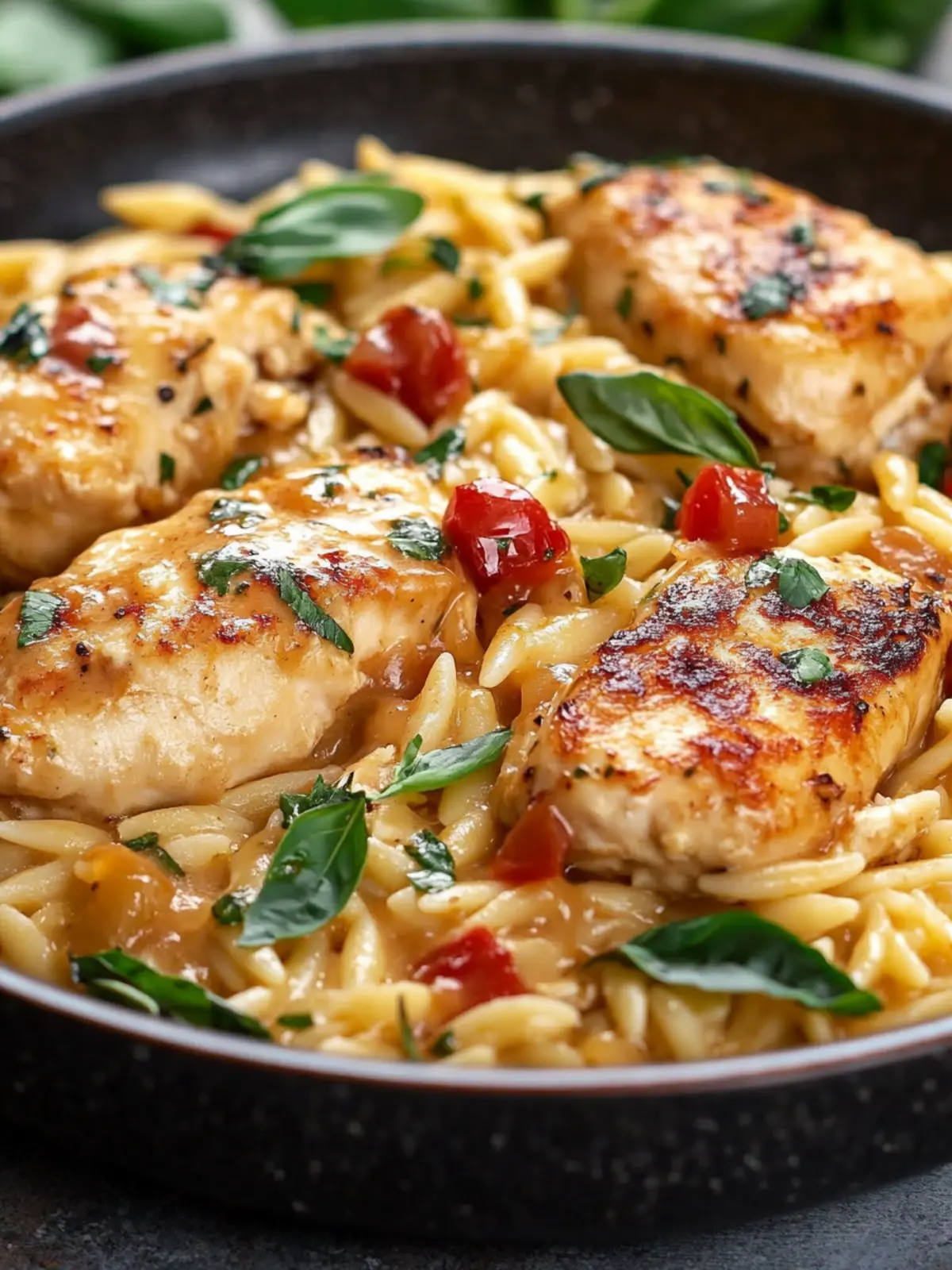 One Pan Marry Me Chicken Orzo: Your New Favorite Dinner Dish 3 One Pan Marry Me Chicken Orzo