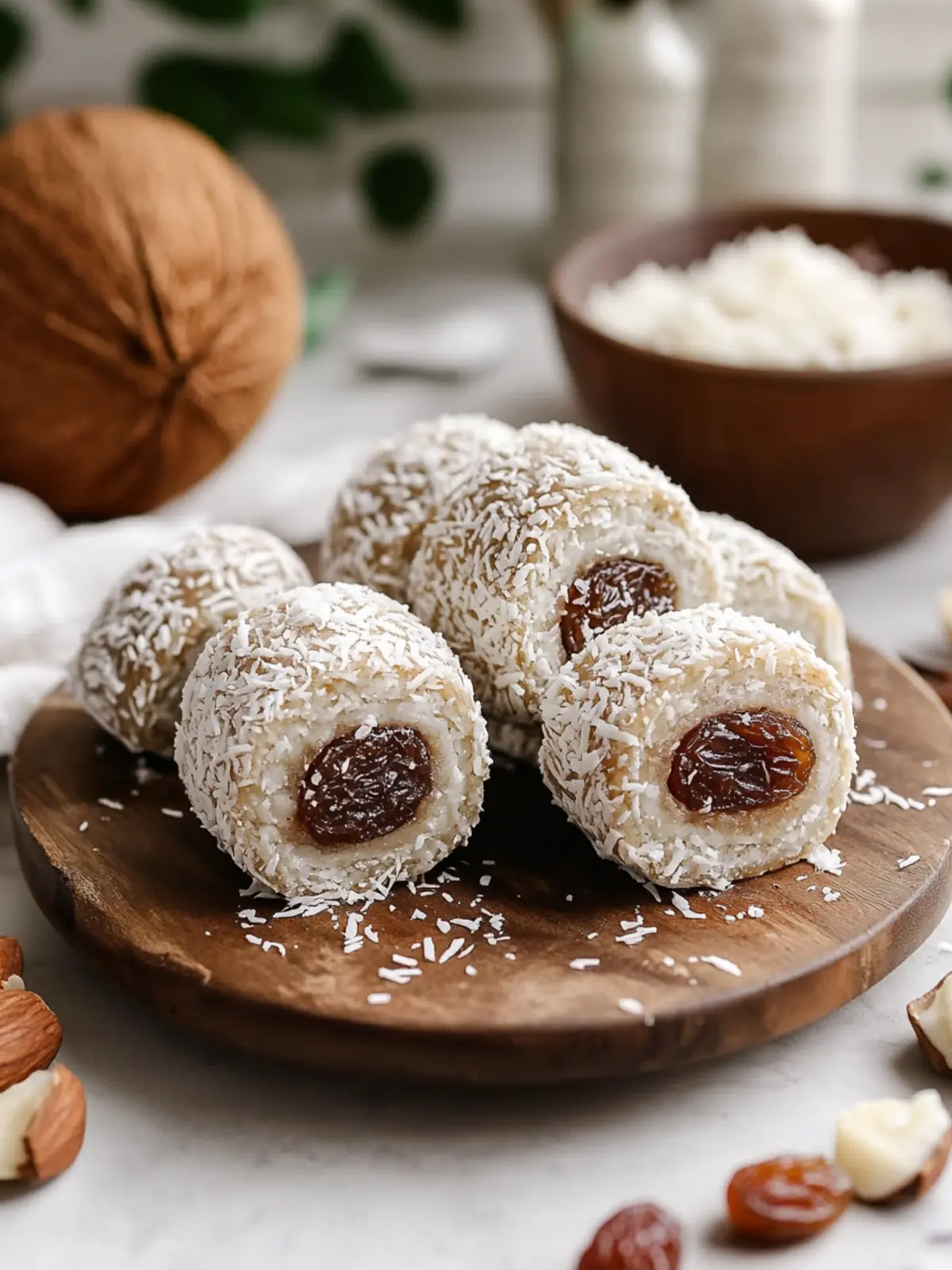 Energize Your Day with Healthy Coconut Date Energy Rolls 3 Healthy Coconut Date Energy Roll