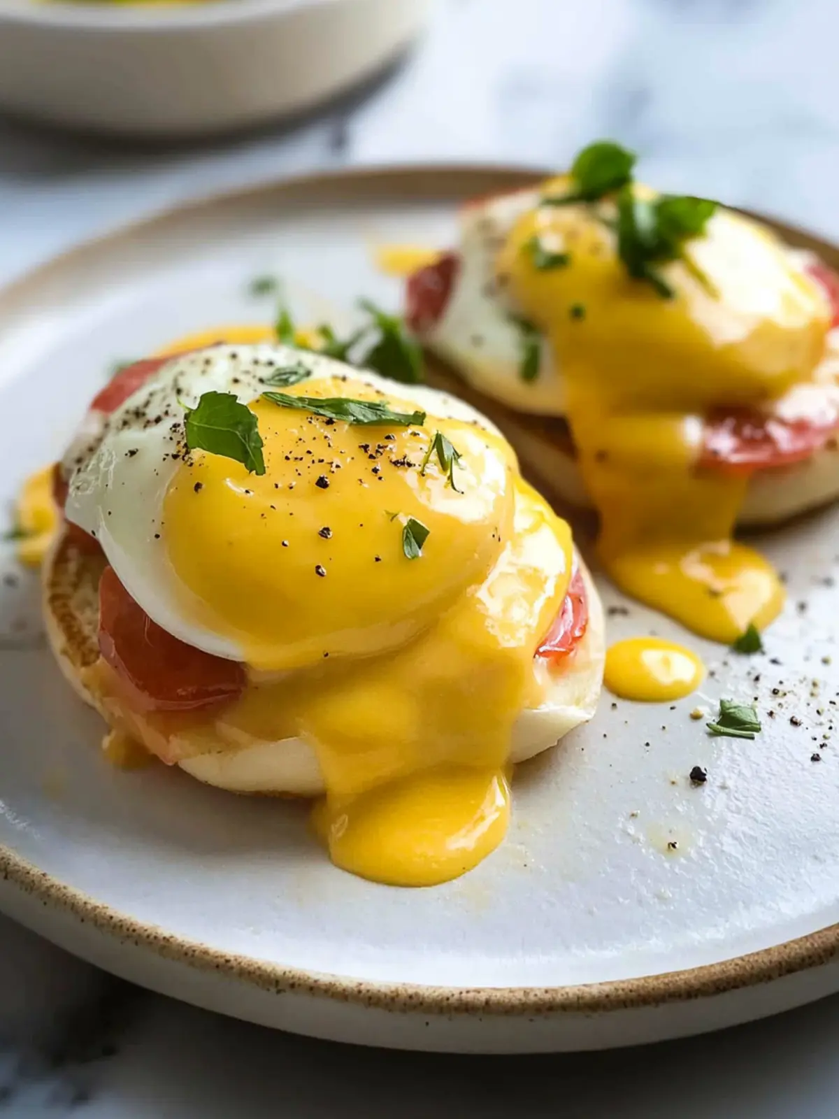 Delicious Eggs Benedict: A Perfect Homemade Brunch Delight 2 Eggs Benedict