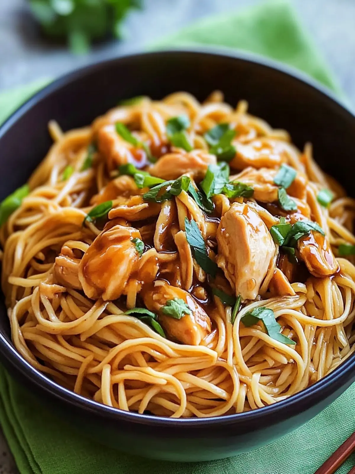 Slow Cooker Honey Garlic Chicken Noodles for Cozy Weeknight Dinners 3 Slow Cooker Honey Garlic Chicken Noodles