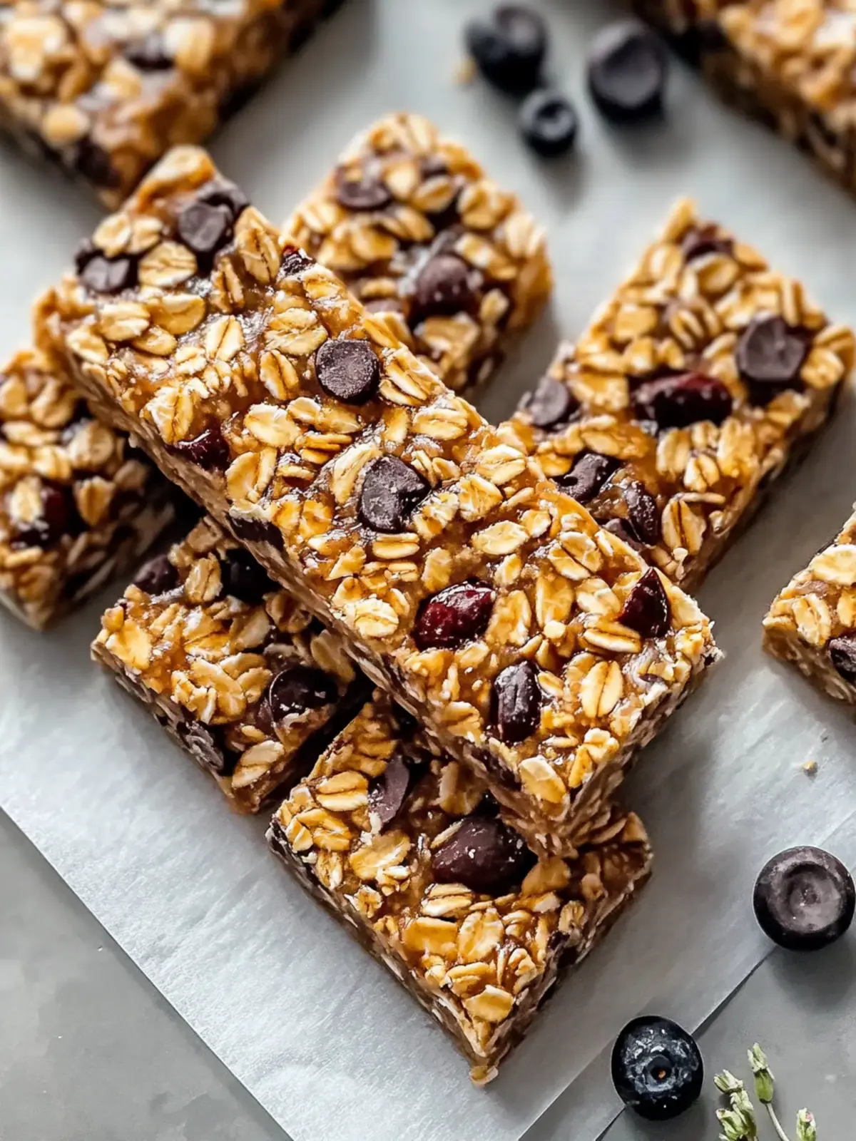 Easy No Bake Granola Bars