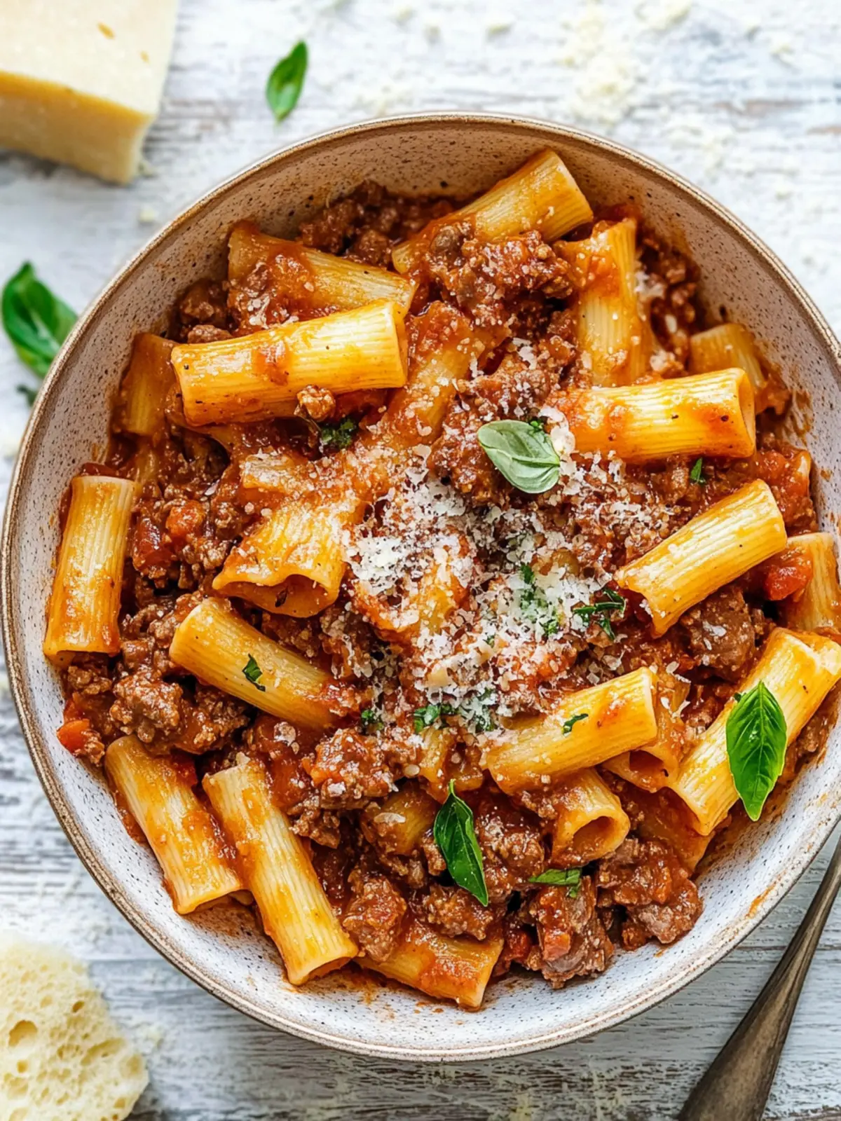 One-Pan Beef Pasta in Tomato Sauce for Busy Weeknights 2 Beef Pasta in Tomato Sauce {Beef Ragu Pasta}