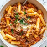 One-Pan Beef Pasta in Tomato Sauce for Busy Weeknights 10 Beef Pasta in Tomato Sauce {Beef Ragu Pasta}