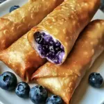 Irresistible Blueberry Cream Cheese Egg Rolls You’ll Crave! 6 Blueberry Cream Cheese Egg Rolls