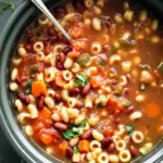 Comforting Slow Cooker Pasta and Beans Soup for Cozy Nights 4 Slow Cooker Pasta and Beans Soup