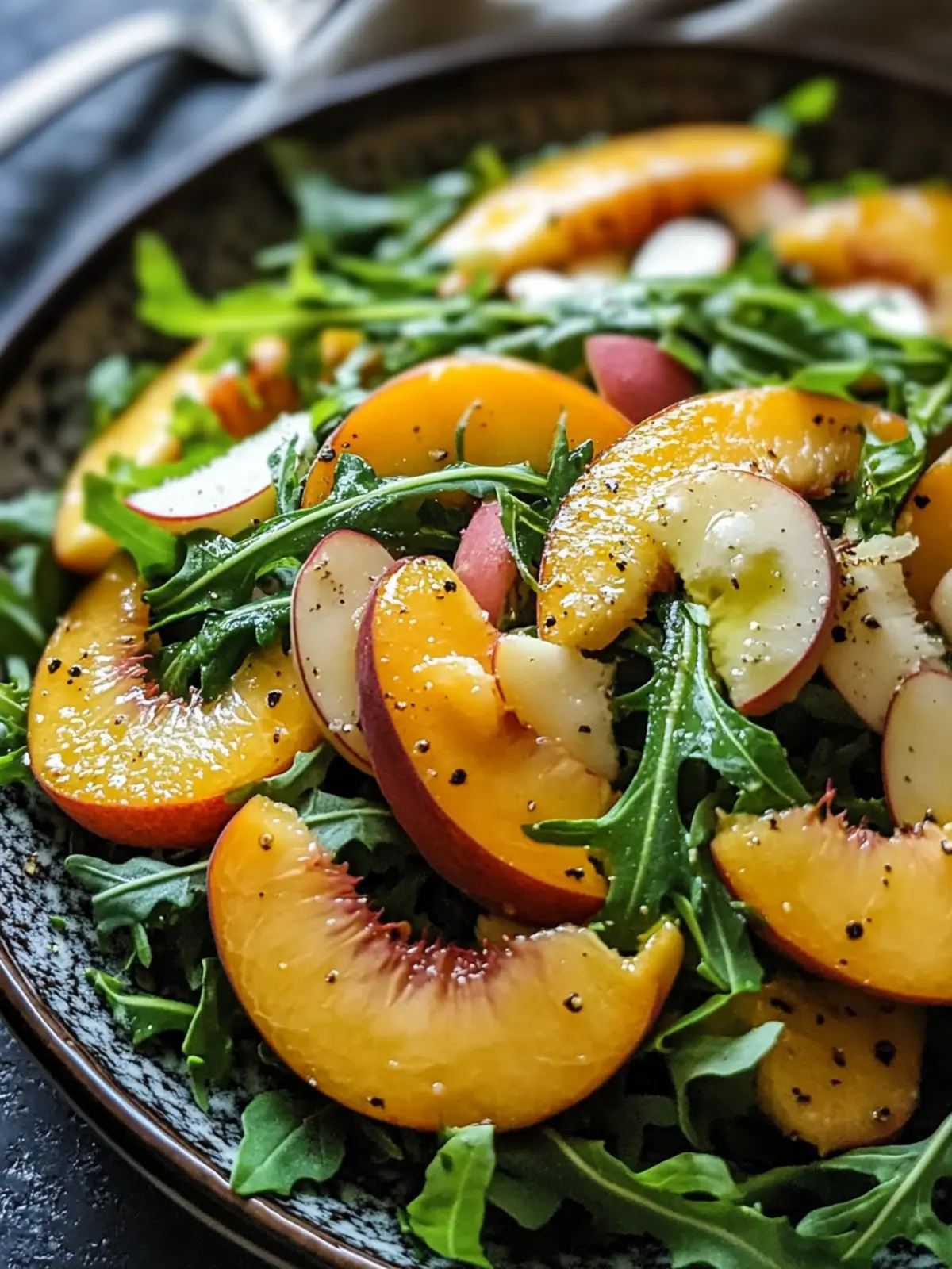 Delicious Peach Arugula Salad: A Refreshing Summer Delight 3 Peach Arugula Salad