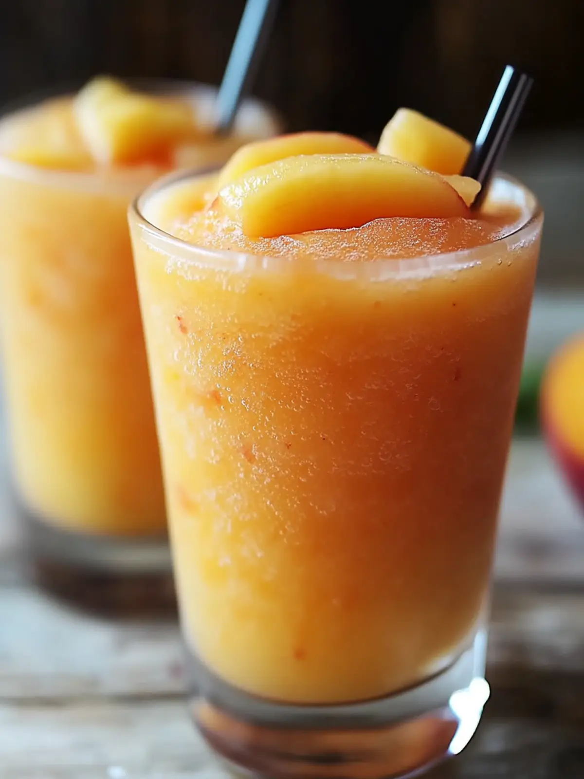Peach Slushie