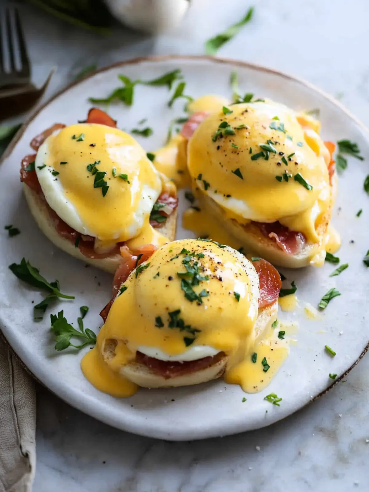 Delicious Eggs Benedict: A Perfect Homemade Brunch Delight 4 Eggs Benedict