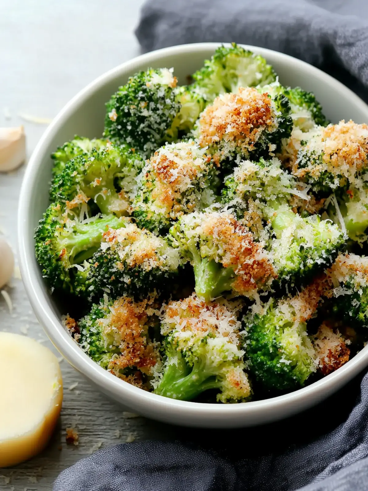 Crispy Parmesan Crusted Broccoli Florets Ready in 20 Minutes 5 Crispy Parmesan Crusted Broccoli Florets (20 Minutes!)