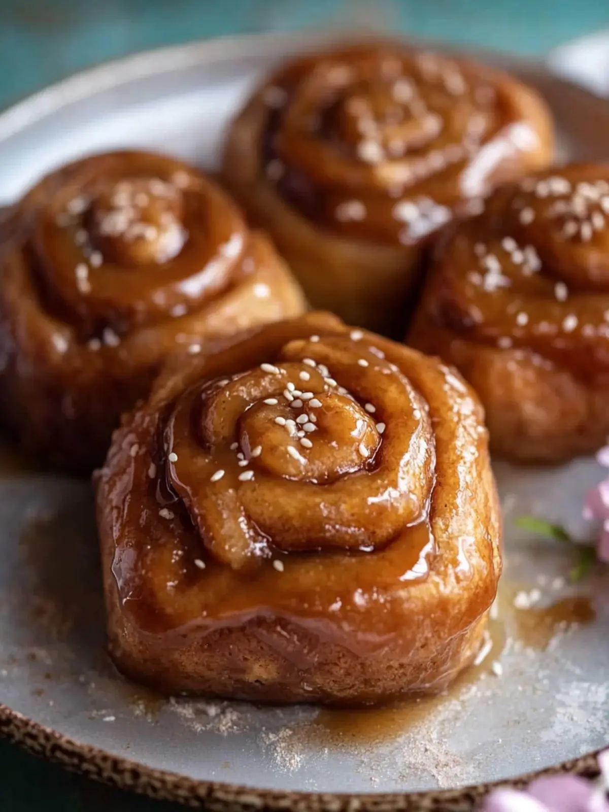 Miso Caramel Sticky Buns