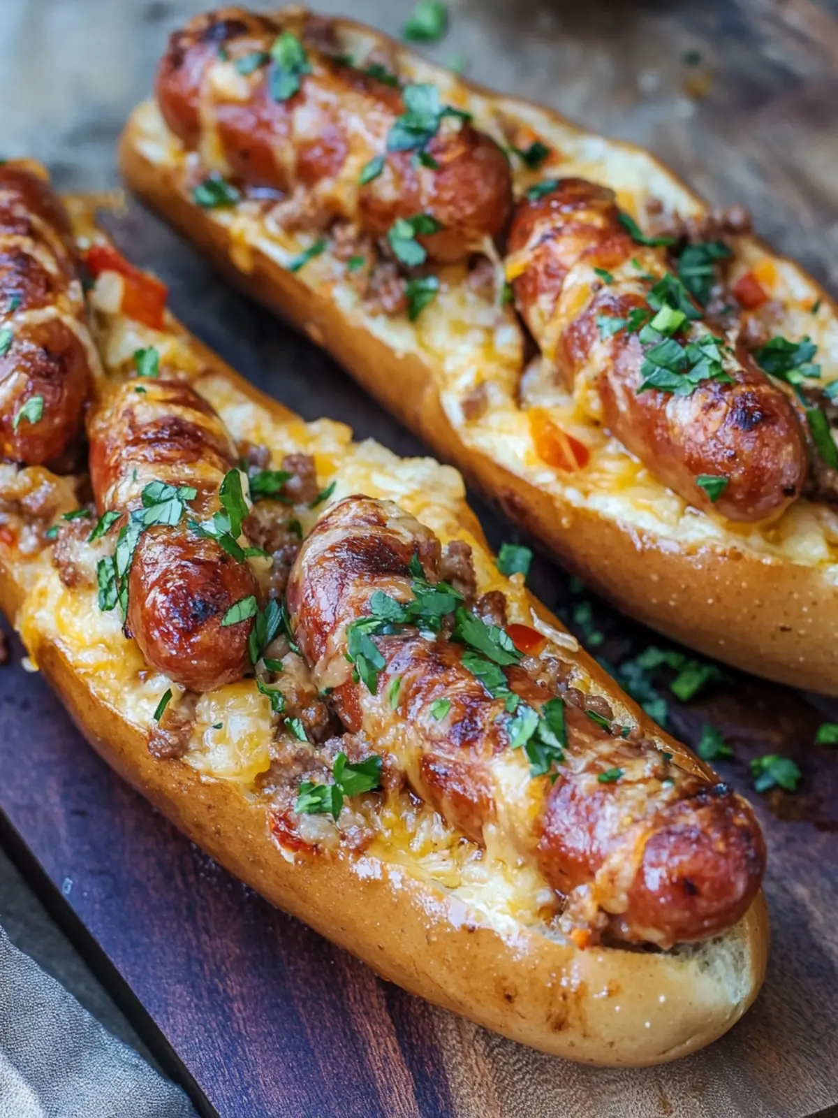 Sausage Popper Boats: Customizable Grilled Delight for Any Party 2 Sausage Popper Boats