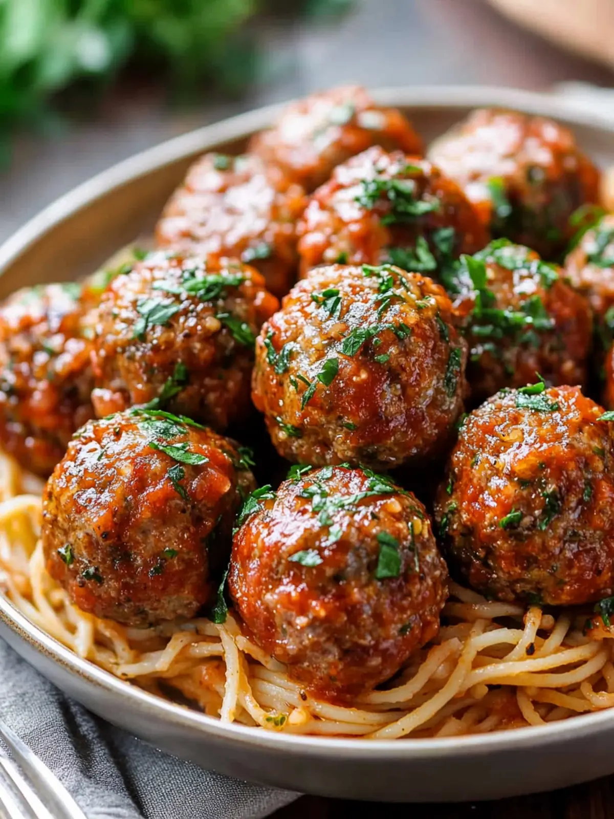 Melt-In-Your-Mouth Italian Meatballs