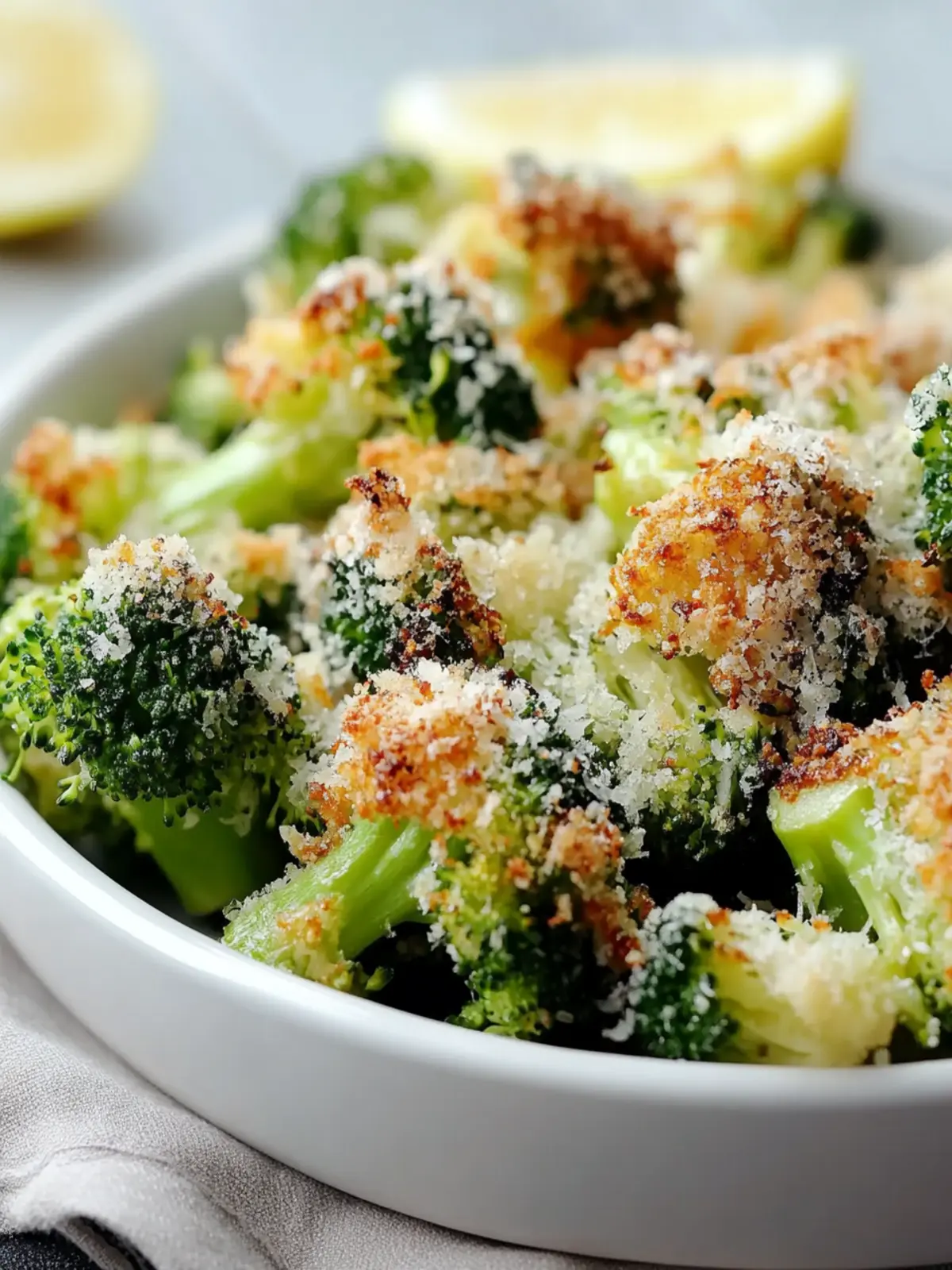 Crispy Parmesan Crusted Broccoli Florets Ready in 20 Minutes 3 Crispy Parmesan Crusted Broccoli Florets (20 Minutes!)