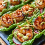 Flavor-Packed Sheet Pan Chili-Lime Shrimp Lettuce Wraps 10 Sheet Pan Chili-Lime Shrimp Lettuce Wraps with Radish Slaw & Avocado Sriracha Crema