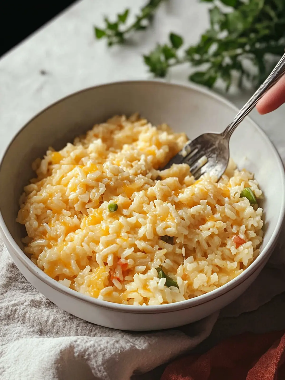 Creamy Cheesy Rice That Turns Any Meal into Comfort Food 4 Cheesy Rice
