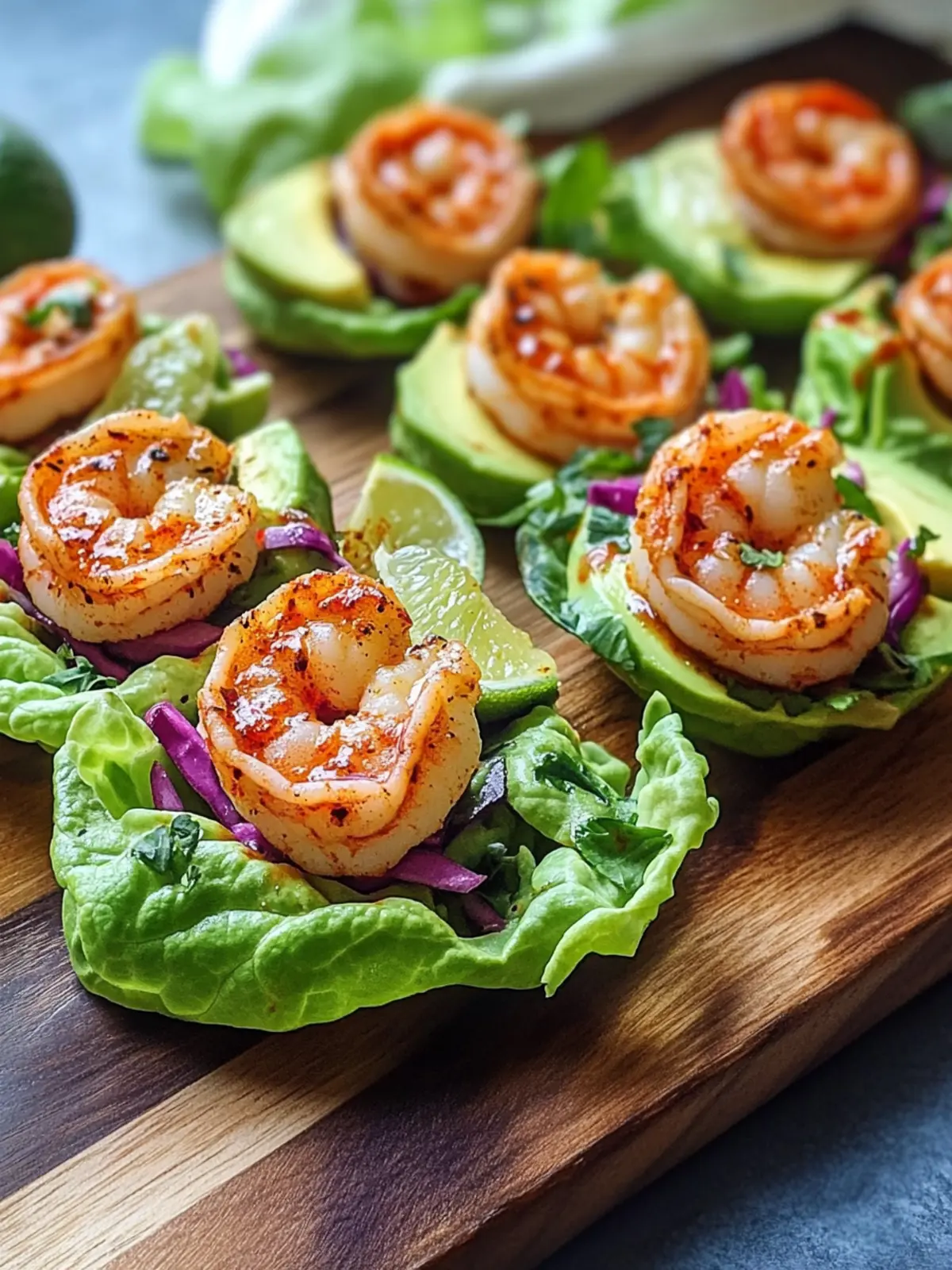 Flavor-Packed Sheet Pan Chili-Lime Shrimp Lettuce Wraps 3 Sheet Pan Chili-Lime Shrimp Lettuce Wraps with Radish Slaw & Avocado Sriracha Crema