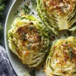 Crispy Cabbage Steaks with Cheese for a Flavorful Twist 7 Crispy Cabbage Steaks with Cheese
