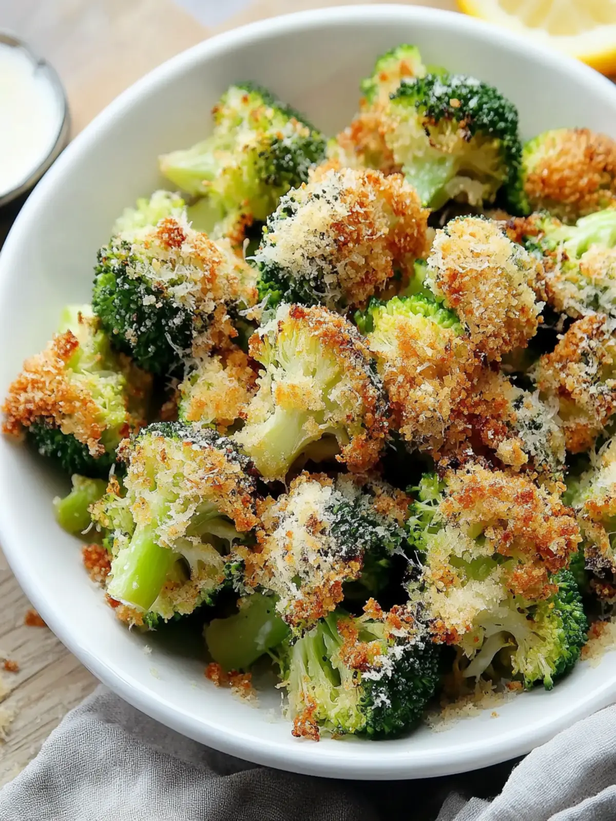 Crispy Parmesan Crusted Broccoli Florets Ready in 20 Minutes 4 Crispy Parmesan Crusted Broccoli Florets (20 Minutes!)