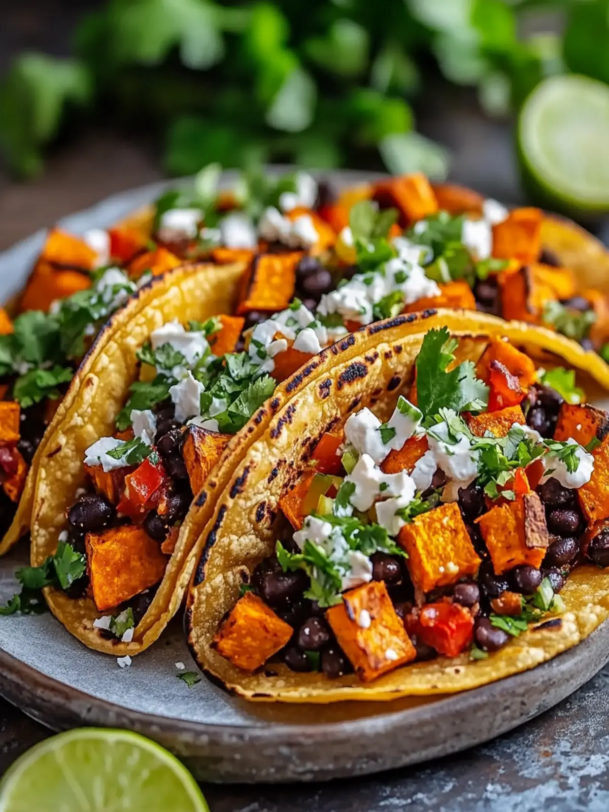 Sweet Potato and Black Bean Tacos: Comfort in Every Bite 3 Sweet Potato and Black Bean Tacos