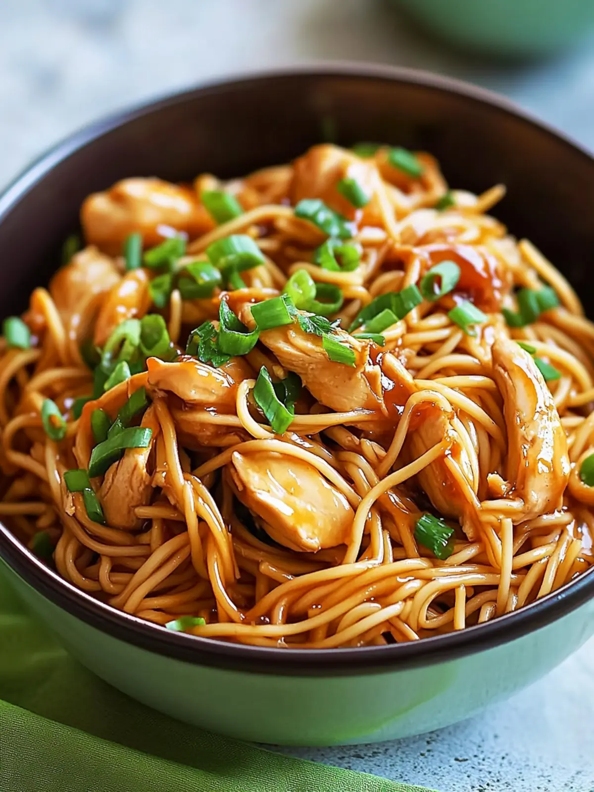 Slow Cooker Honey Garlic Chicken Noodles for Cozy Weeknight Dinners 2 Slow Cooker Honey Garlic Chicken Noodles