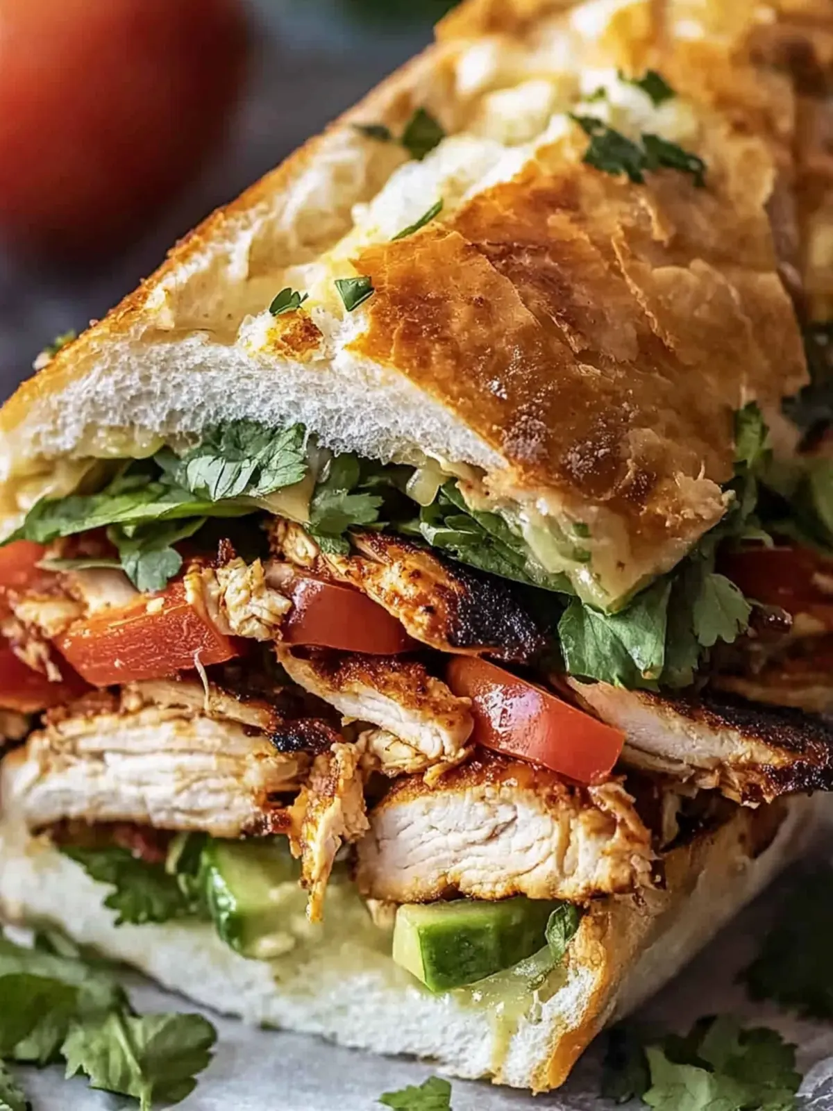 Savory Chicken Torta Sandwich: A Flavorful Twist You'll Love 3 Chicken Torta Sandwich