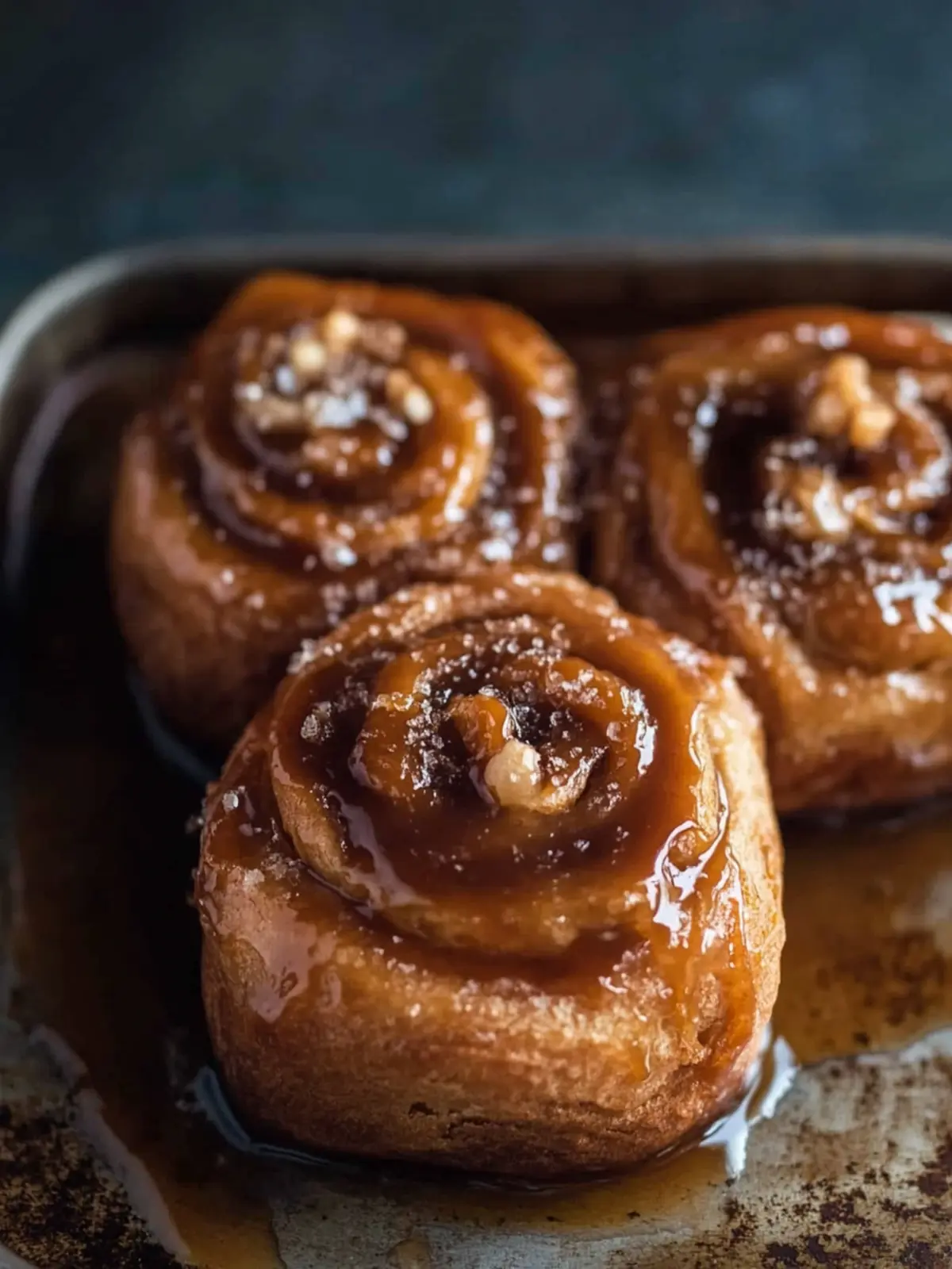 Miso Caramel Sticky Buns