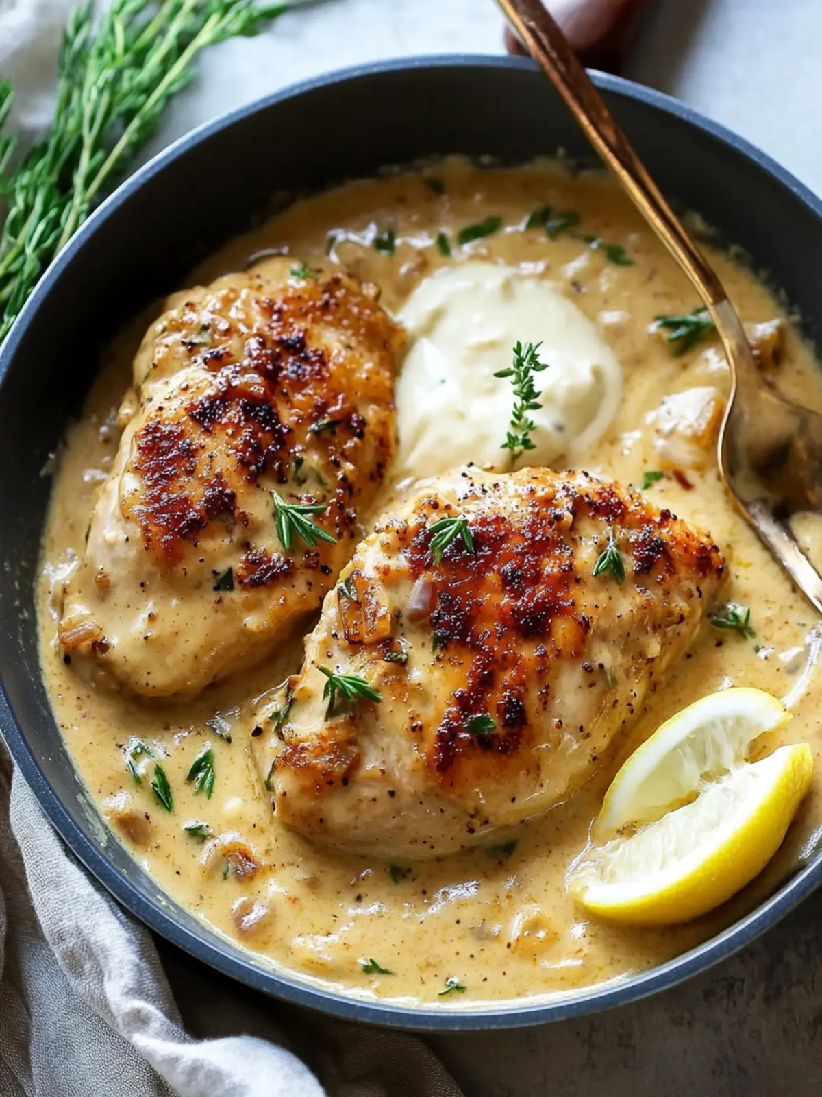 Creamy Garlic Chicken